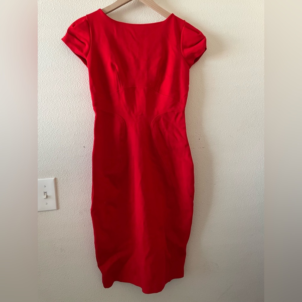 Elegant Red Women's Dress